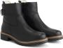 Travelin ' Kammerfoss wolgevoerde boots Leren enkellaarsjes dames Zwart leer - Thumbnail 2