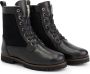 Travelin ' Kids Enkellaars Ask Veterboots met rits Wol gevoerde Kinderschoenen Zwart Leer - Thumbnail 2