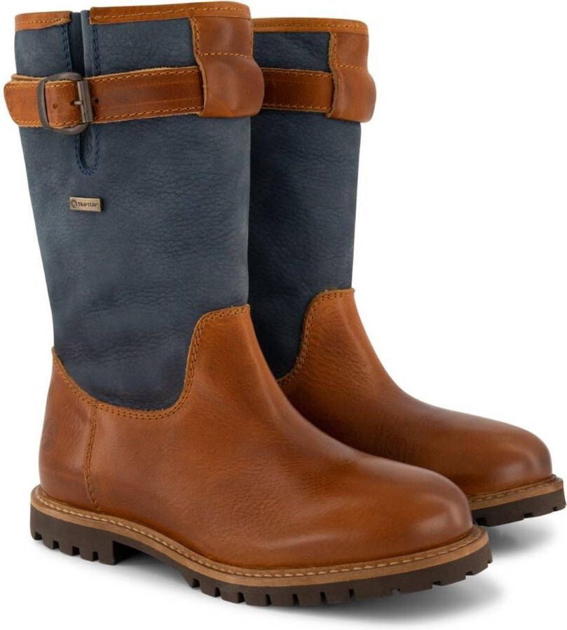 Travelin ' Konstanz Dames Leren outdoorlaarzen Waterdicht en Ademend Laars Blauw leer - Foto 3