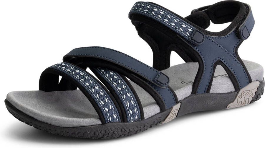 Travelin ' Leira WandelSandalen Dames Outdoor slippers Donkerblauw