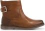 Travelin ' Louargat Dames Leren Enkellaarsjes Boots vrouwen Cognac Bruin Leer - Thumbnail 1