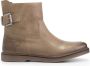 Travelin ' Louargat Dames Leren Enkellaarsjes Boots vrouwen Taupe Leer - Thumbnail 1