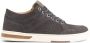 Travelin ' Oakham Lage heren sneakers 100% leer Donkergrijs - Thumbnail 2