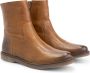 Travelin ' Pleubian Dames Leren Enkellaarzen Nette schoenen vrouwen Cognac Bruin Leer - Thumbnail 8