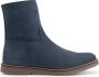 Travelin ' Pleubian Nubuck Leer Dames enkellaarjes met rits Blauw - Thumbnail 1