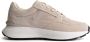 Travelin ' Ramsgate Heren sneakers 100% leer Trainer Zand - Thumbnail 1