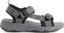 Travelin ' Rensvik Heren outdoorsandalen Lichtgewicht Wandelsandalen Grijs - Thumbnail 2