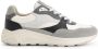 Travelin ' Riber Dames sneakers 100% leer Trainers Grijs-blauw - Thumbnail 1
