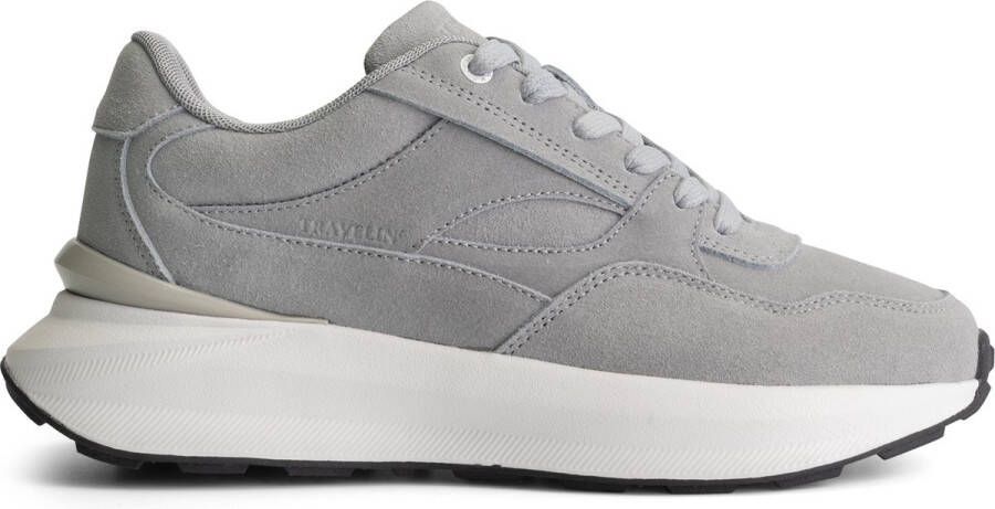 Travelin ' Ripley Dames sneakers Mesh voering Trainer Lichtgrijs