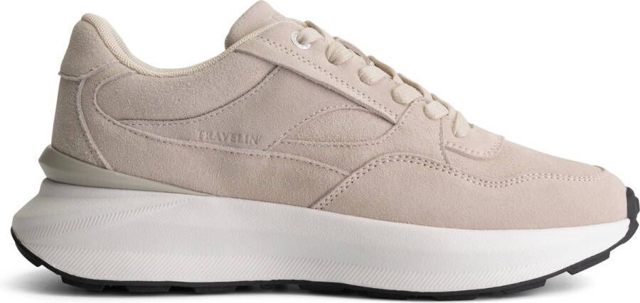 Travelin ' Ripley Dames sneakers Mesh voering Trainer Zand