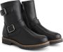 Travelin ' Skellerup Dames Laarzen Leren bikerboots wolgevoerd Zwart leer - Thumbnail 2