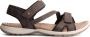 Travelin ' Sollia Dames outdoorsandalen Wandelsandaal Donkerbruin - Thumbnail 2