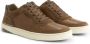 Travelin ' Southam Heren Sneaker Leren veterschoenen mannen Cognac leer - Thumbnail 1