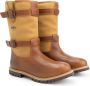 Travelin ' Sweden Dames Outdoorlaarzen Waterdicht en Ademend Wol gevoerde wandellaars Cognac Leer - Thumbnail 1