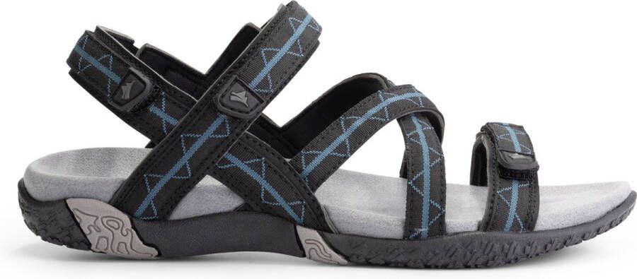 Travelin ' Sylte WandelSandalen Dames Outdoor slippers Donkerblauw