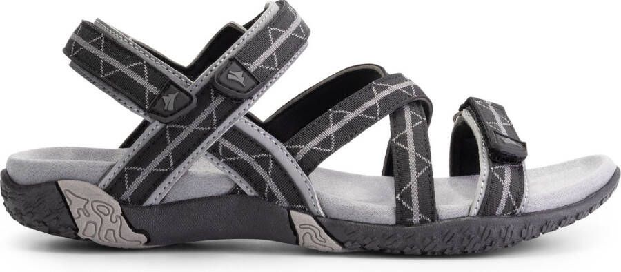 Travelin ' Sylte WandelSandalen Dames Outdoor slippers Grijs