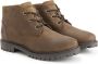 Travelin ' Thorning Heren Suede leren Halfhoge veterschoenen Cognac leer - Thumbnail 3