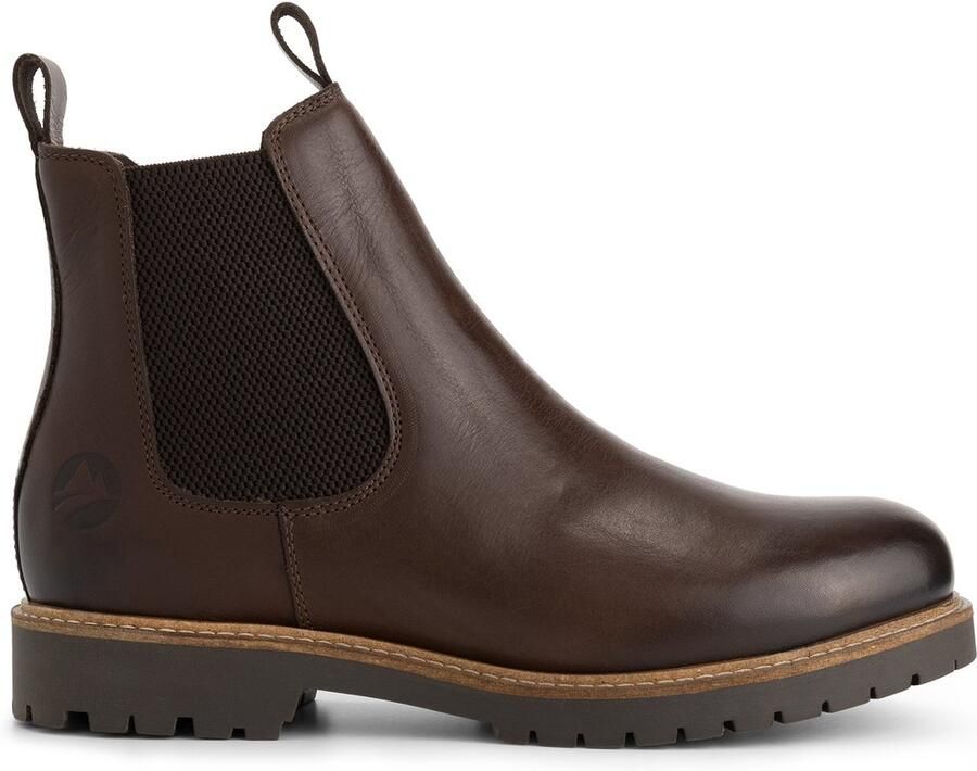 Travelin ' Agder Dames Chelsea boots Leer Donkerbruin