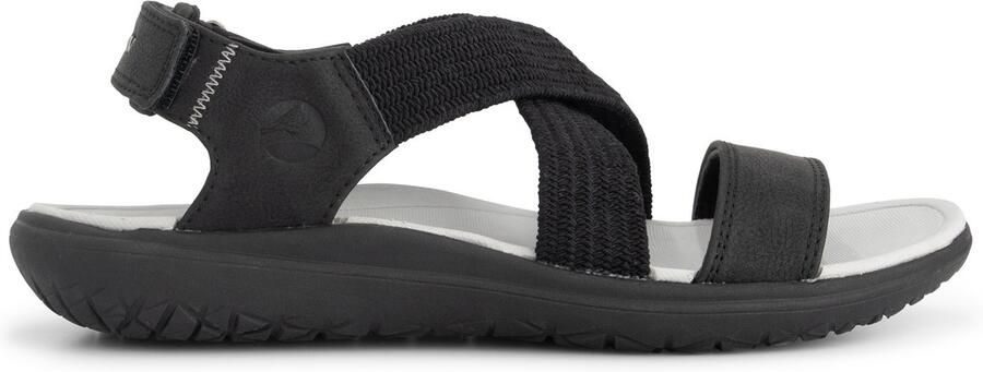 Travelin ' Asele Dames Wandelsandalen Zwart