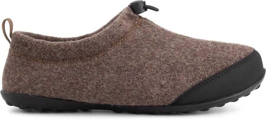 Travelin ' Back2Home Dames Pantoffels Wol Bruin