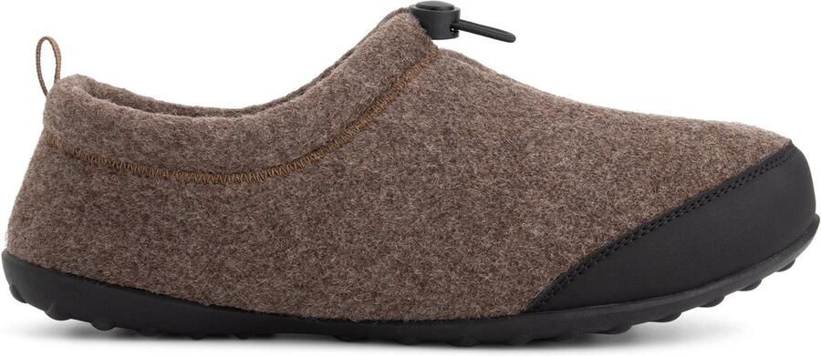 Travelin ' Back2Home Heren Pantoffels Wol Bruin