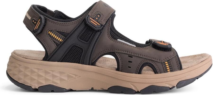 Travelin ' Bergnas Heren Wandelsandalen Donkerbruin