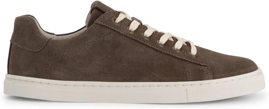 Travelin ' Bergvik Dames Barefoot sneaker Suede Bruin