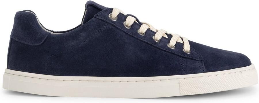 Travelin ' Bergvik Dames Barefoot sneaker Suede Navy