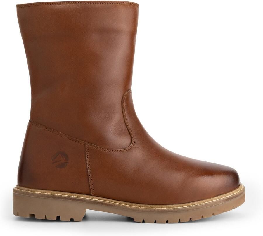 Travelin ' Bjornstad Dames Laarzen Wolgevoerd Cognac