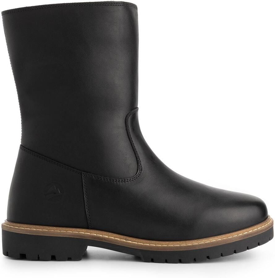 Travelin ' Bjornstad Dames Laarzen Wolgevoerd Zwart