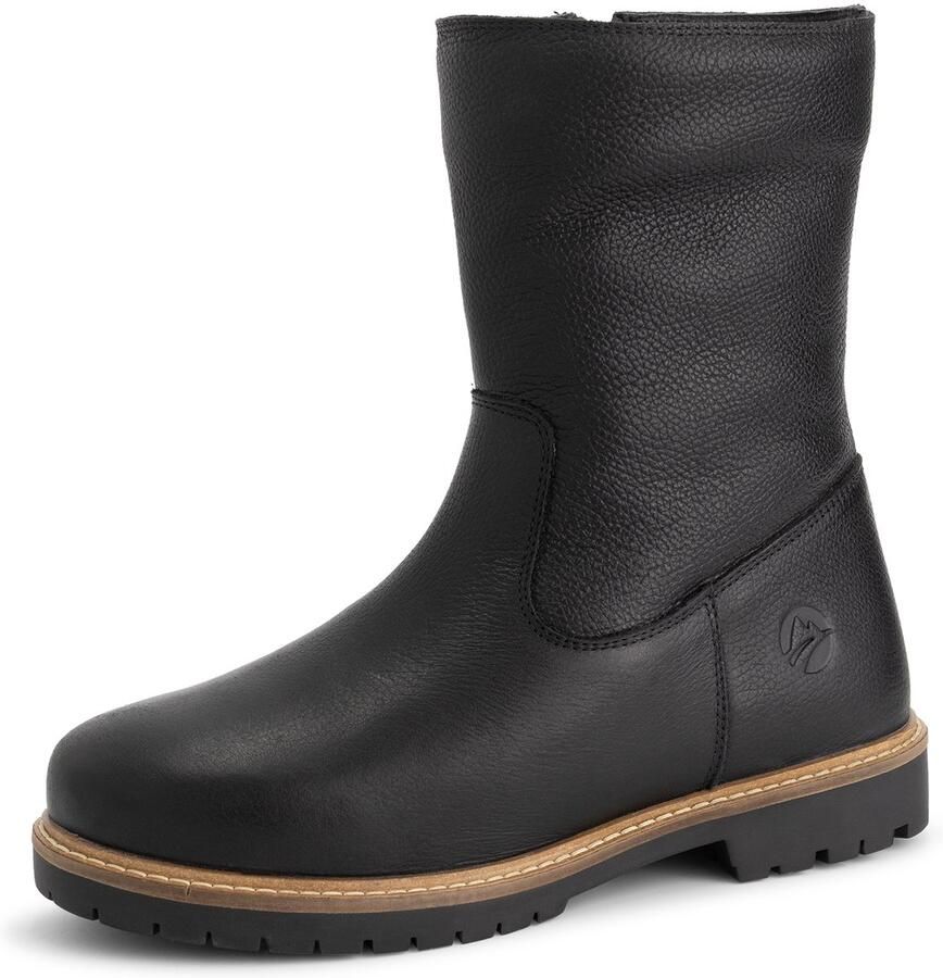 Travelin ' Bykland Dames Laarzen Wolgevoerd Zwart