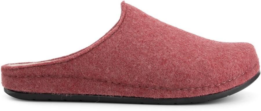 Travelin ' Come Home Dames Pantoffels Wol Rood
