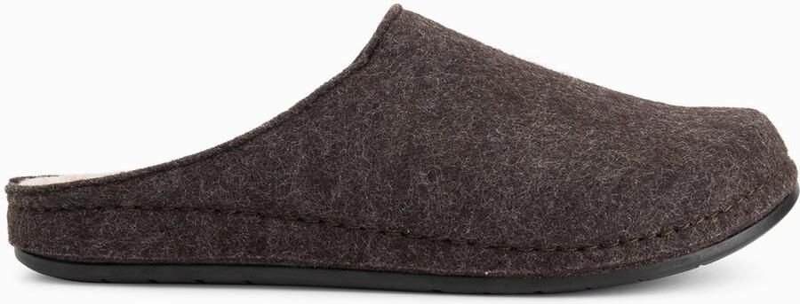 Travelin ' Come Home Heren Pantoffels Wol Bruin