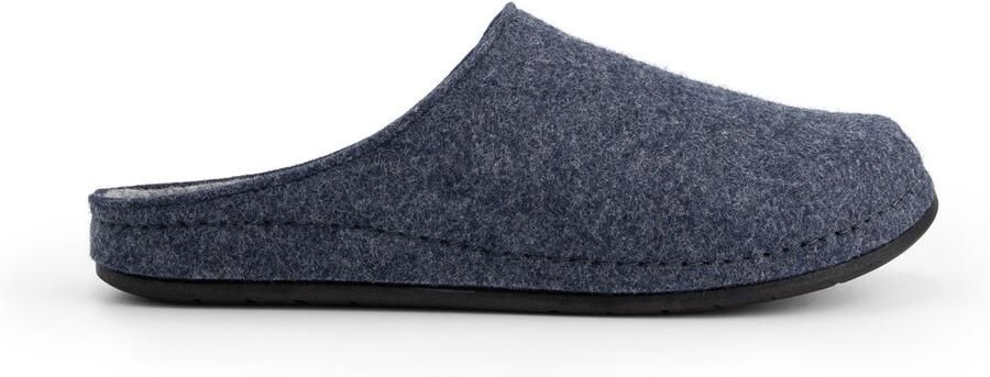 Travelin ' Come Home Heren Pantoffels Wol Navy