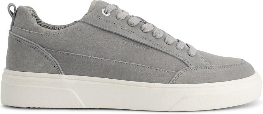 Travelin ' Croydon Herensneakers 100% echt suedeleer Veterschoenen Grijs