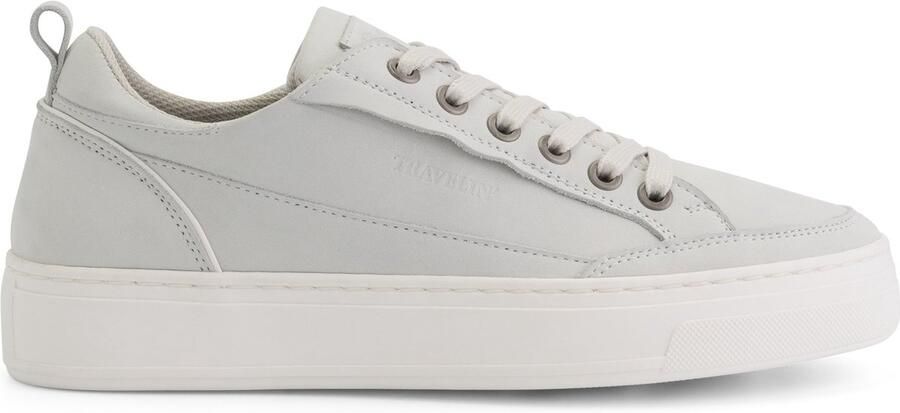 Travelin ' Croft Damessneakers 100% leer Veterschoenen Wit - Foto 1