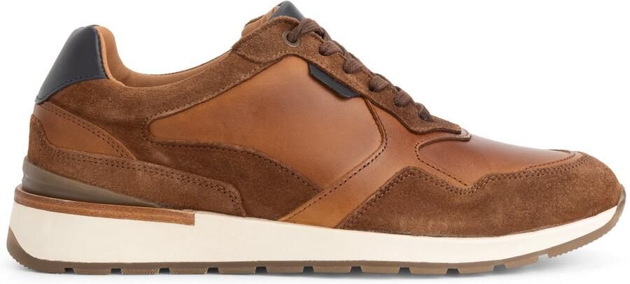 Travelin ' Dalton Heren Sneakers Leer Cognac