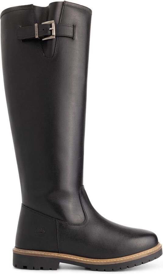 Travelin ' Dannemare Dames Hoge laarzen Wolgevoerd Zwart