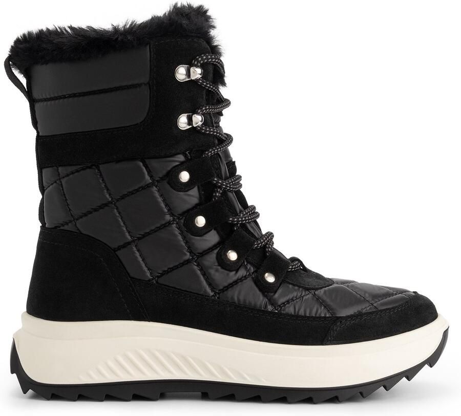 Travelin ' Davos Dames Snowboots Waterdicht Zwart
