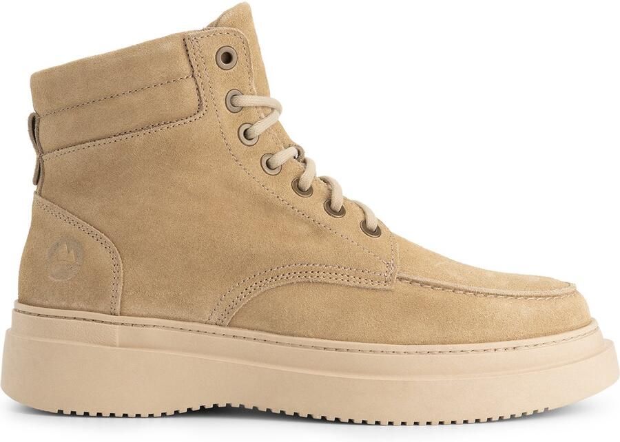 Travelin ' Edmonton Heren Veterboots Wolgevoerd Zand