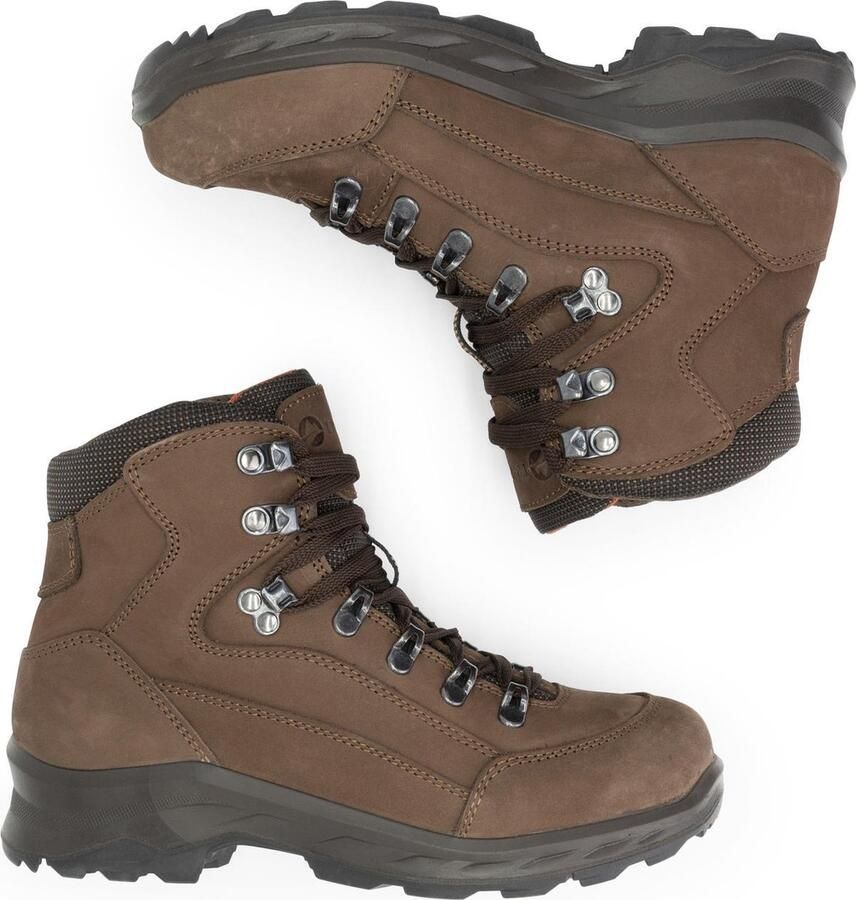 Travelin ' Faaborg Dames wandelschoenen Waterdicht en ademend Bruin leer - Foto 6