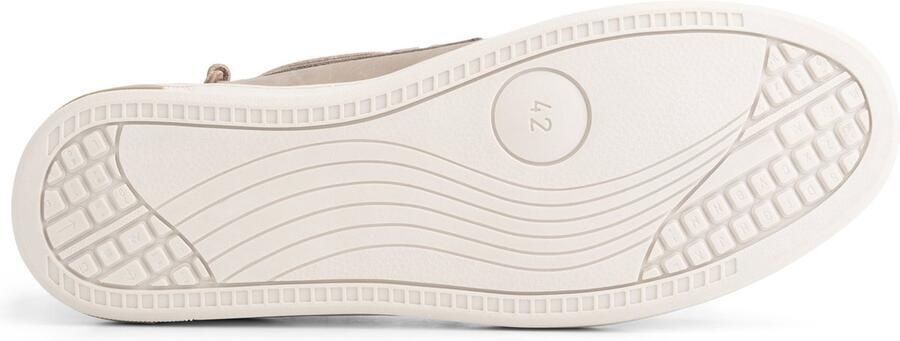 Travelin ' Falmouth Heren Leren Moccasins met veter Bootschoenen Instappers Grijs Leer - Foto 8