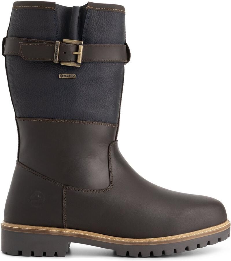 Travelin ' Fjaere Heren Outdoorlaarzen Waterdicht Blauw