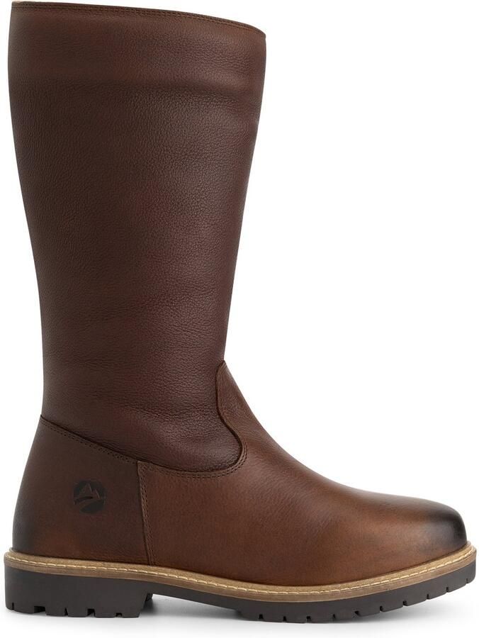 Travelin ' Forde Dames Hoge laarzen Wolgevoerd Donkerbruin