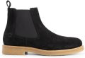 Travelin ' Fowley Heren Chelsea boots Leer Zwart - Zwart