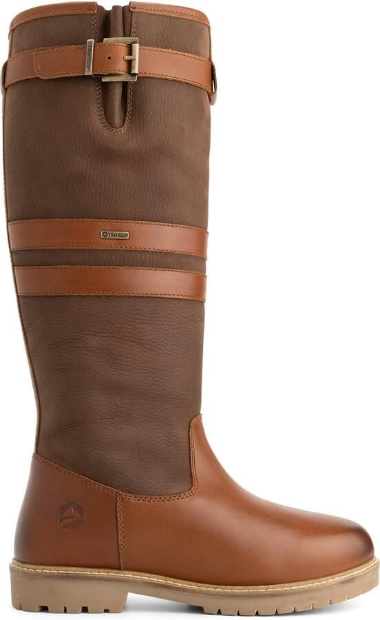 Travelin ' Frederikstad Dames Outdoorlaarzen Waterdicht Cognac