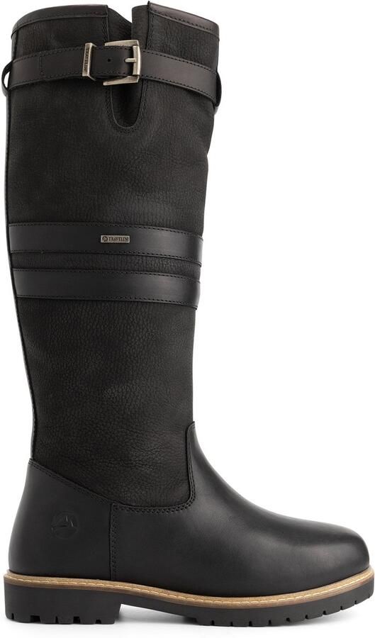 Travelin ' Frederikstad Dames Outdoorlaarzen Waterdicht Zwart