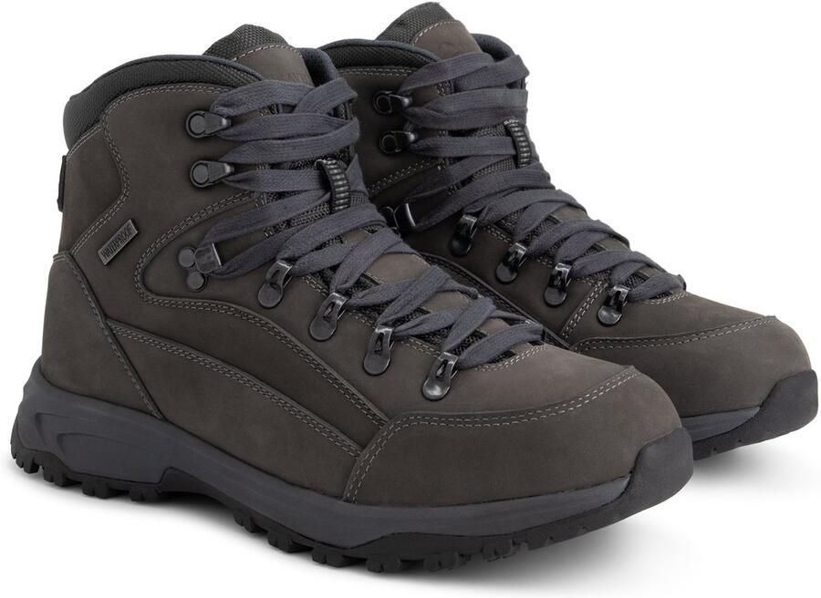 Travelin ' Glesborg Heren Halfhoge wandelschoenen Waterdicht Grijs