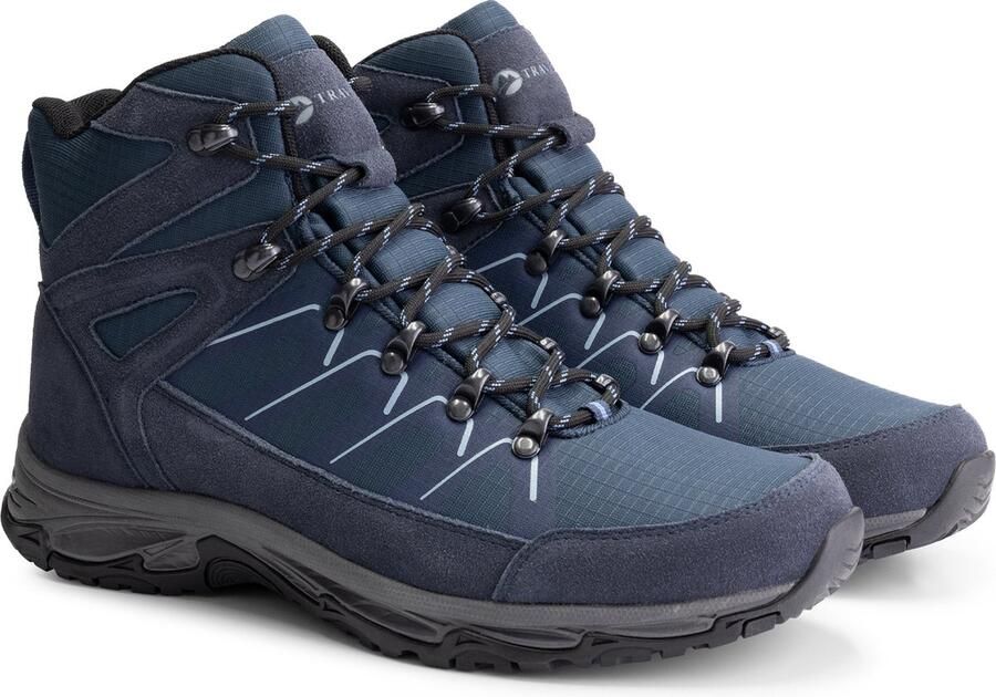 Travelin ' Grasten Heren wandelschoenen Waterdicht Navy