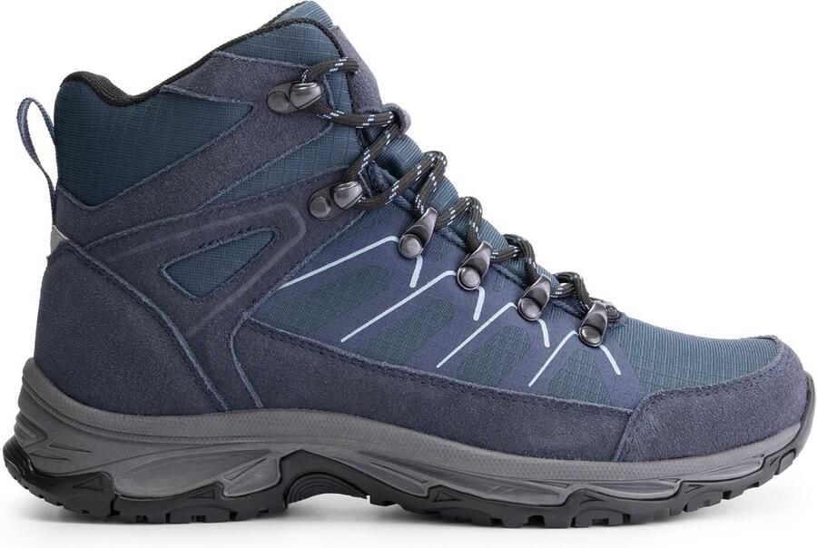 Travelin ' Grenaa Dames Halfhoge wandelschoenen Waterdicht Blauw